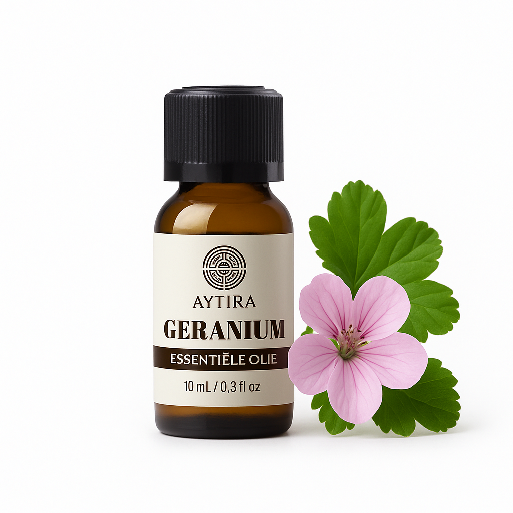 Aytira geranium essentiële olie – 100% puur en onverdund, 10 ml