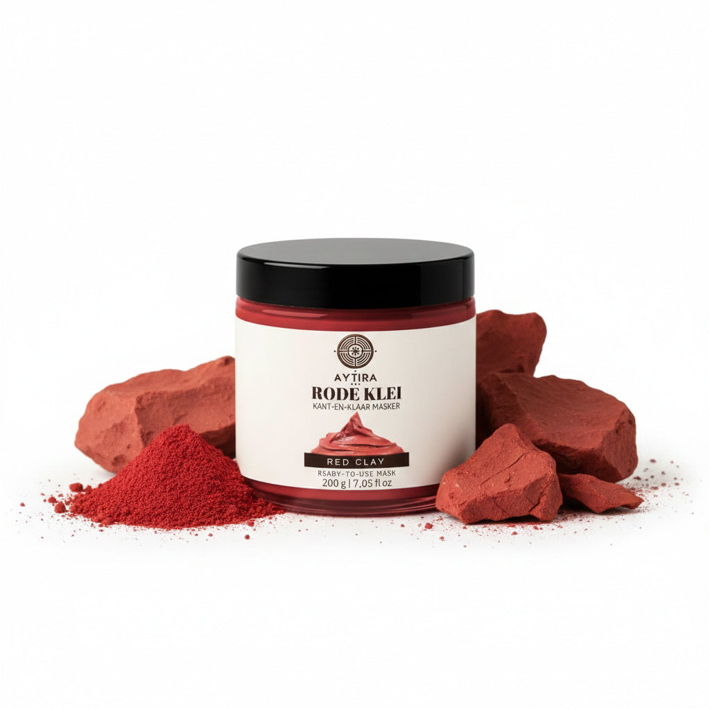 Aytira rode klei masker – kant-en-klaar gezichtsmasker, 200 g