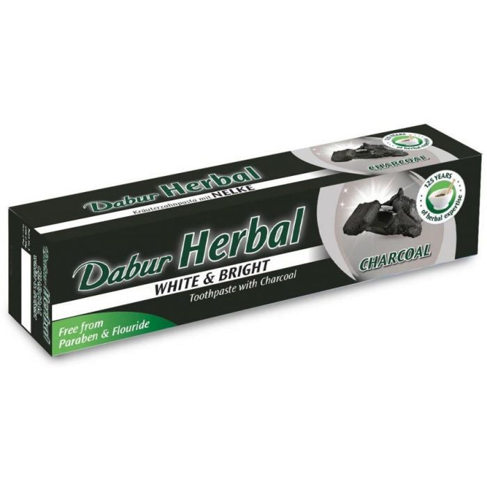 Dabur Herbal Tooth Paste Charcoal Whitening – tandpasta met houtskool, 100 ml – foto 4