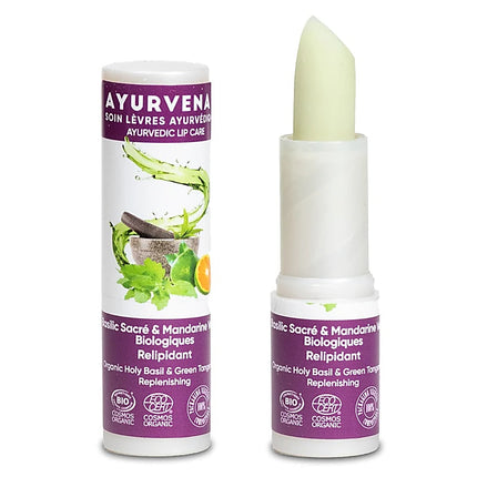 Ayurvenat Basilikum & Mandarine Lippenbalsam BIO