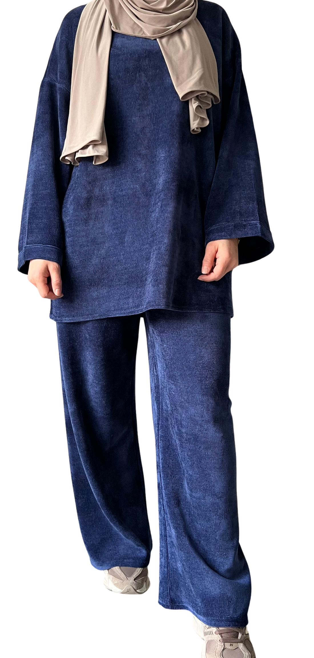 Maya twinset dames – co-ord set met lange mouwen en wide leg broek – foto 8