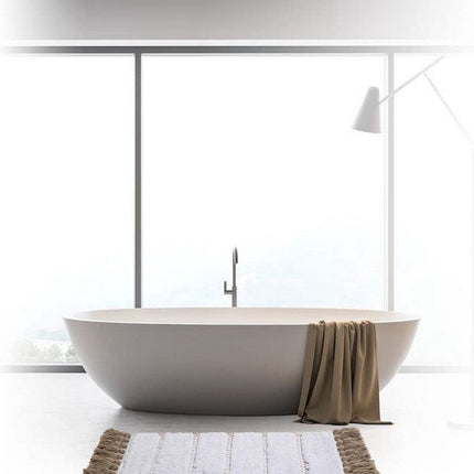 Badteppich 5five Pom pom Braun Baumwolle (50 x 75 cm)