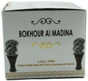 Bakhoor Al Madina – oosterse wierook van geurige houtsnippers, 80 gram