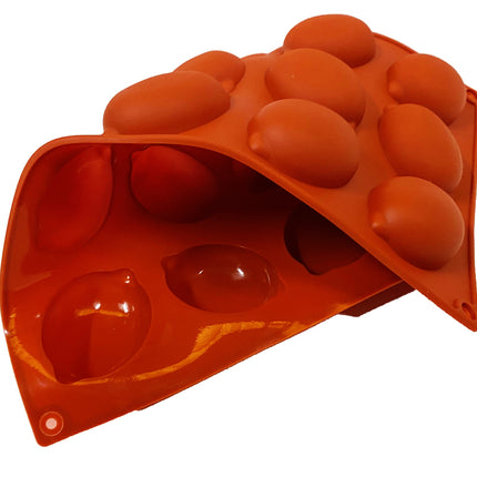 Silikon-Backmatte mit 15 Mini-Förmchen