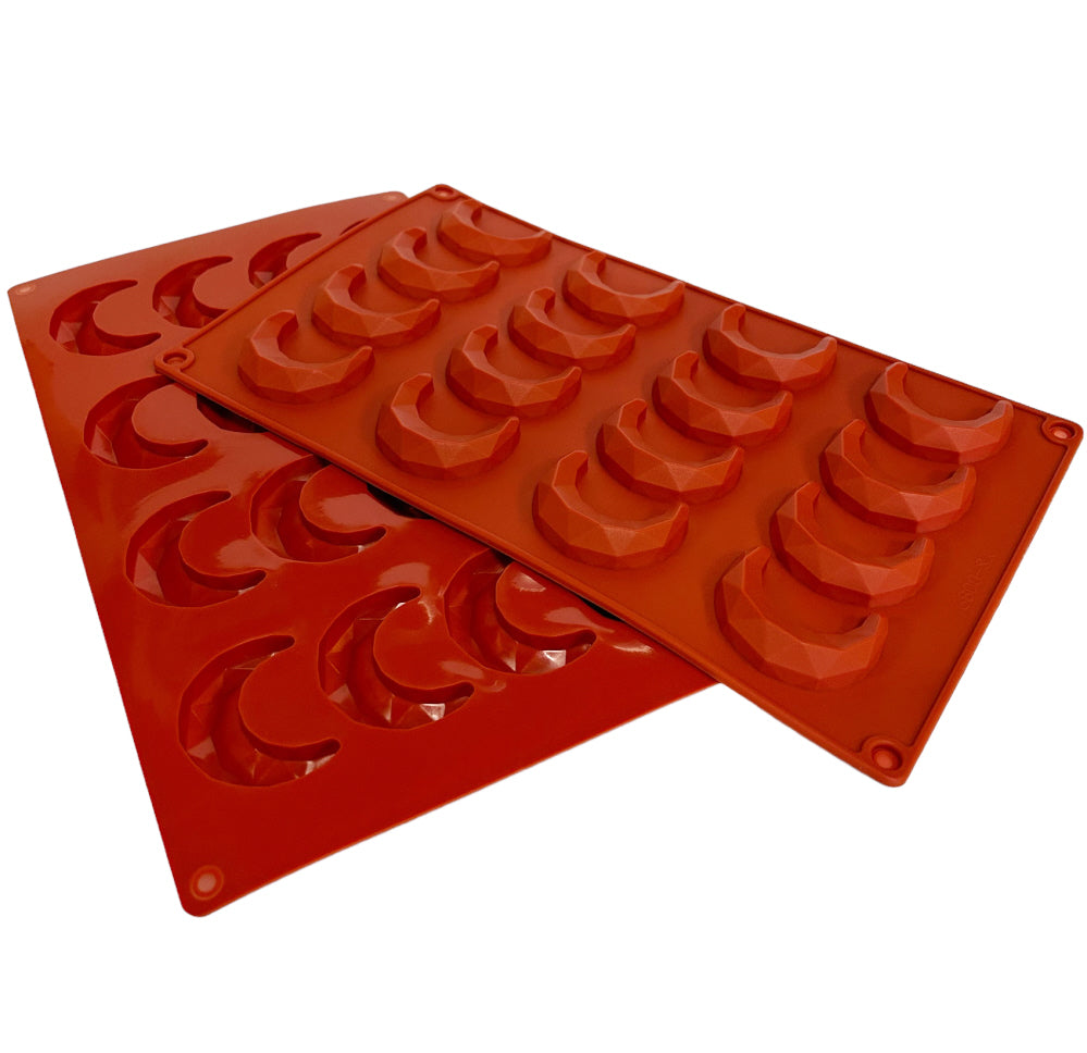 Moule de cuisson en silicone - moule 3D lune