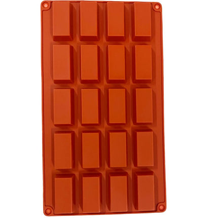 Siliconen Bakvorm mini 20 vormpjes