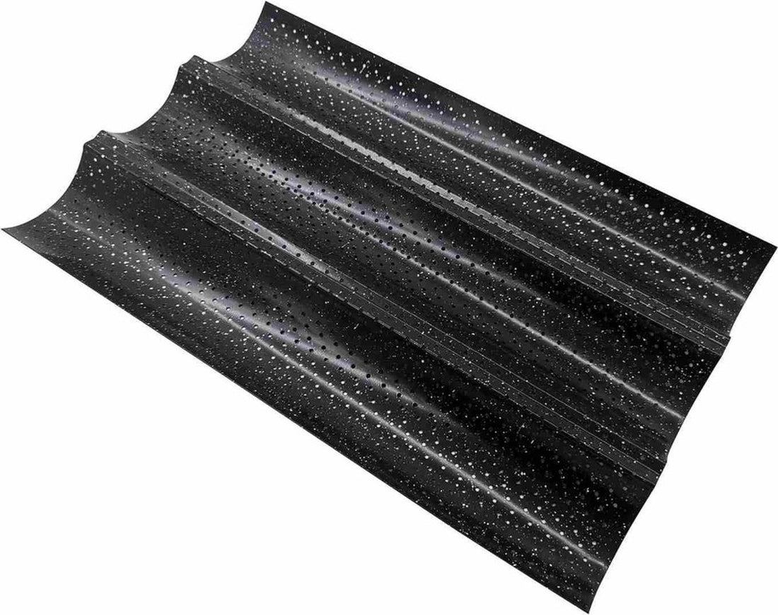 Moule de cuisson - Rectangulaire - Pour la cuisson de baguettes - 38 x 24,5 cm