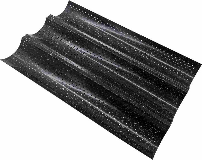 Backform - Rechteckig - Zum Backen von Baguette - 38 x 24,5 cm