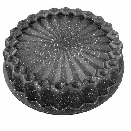 Kuchen Backform Granit schwarz