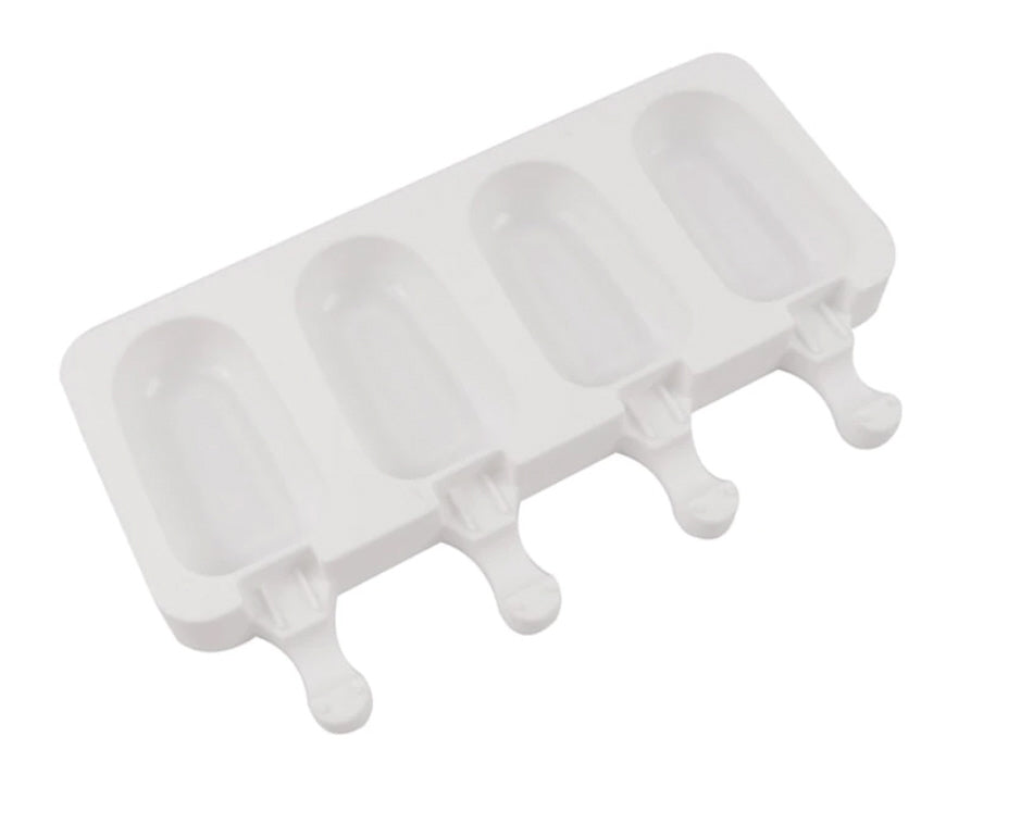 Moule à chocolat en silicone pour glaces Magnum, avec 50 bâtonnets