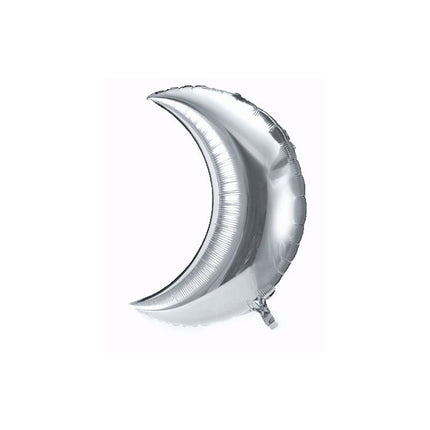 Mondballon Silber Klein (3 Stück)