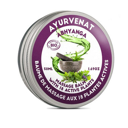 Ayurvedischer Massagebalsam mit 18 Kräutern BIO