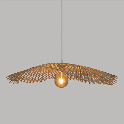 Bamboe Hanglamp - Atmosphera - Natuurlijk Helder - Halogeen en Led
