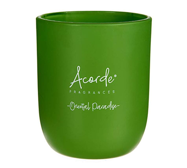 Acorde Duftkerzen im Glas - Bambuskristallkerze 120 g