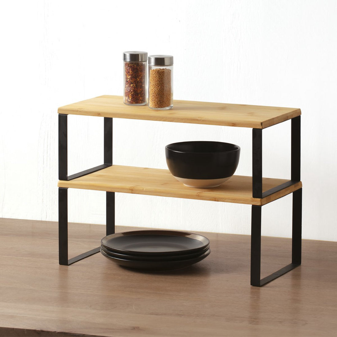 Étagère en bambou pour placard de cuisine - Blackwood