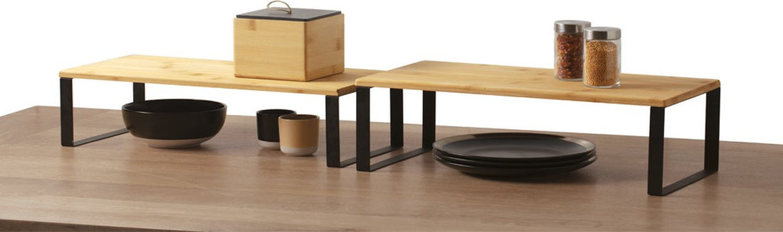 Étagère en bambou pour placard de cuisine - Blackwood