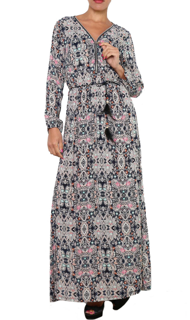 Printed Maxi Dress