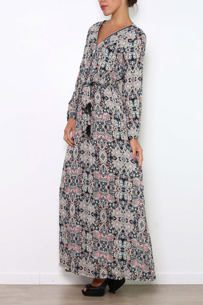 Printed Maxi Dress