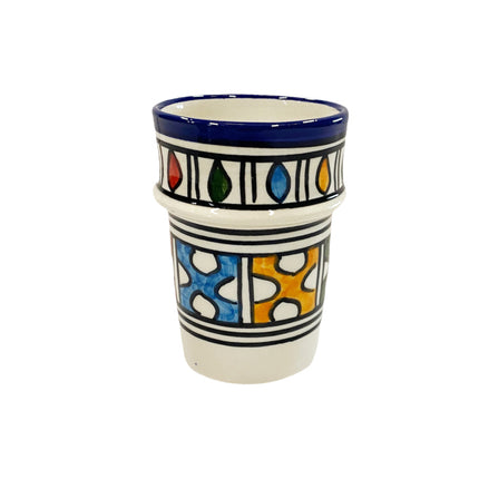 Multicolor Fes aardewerk beker