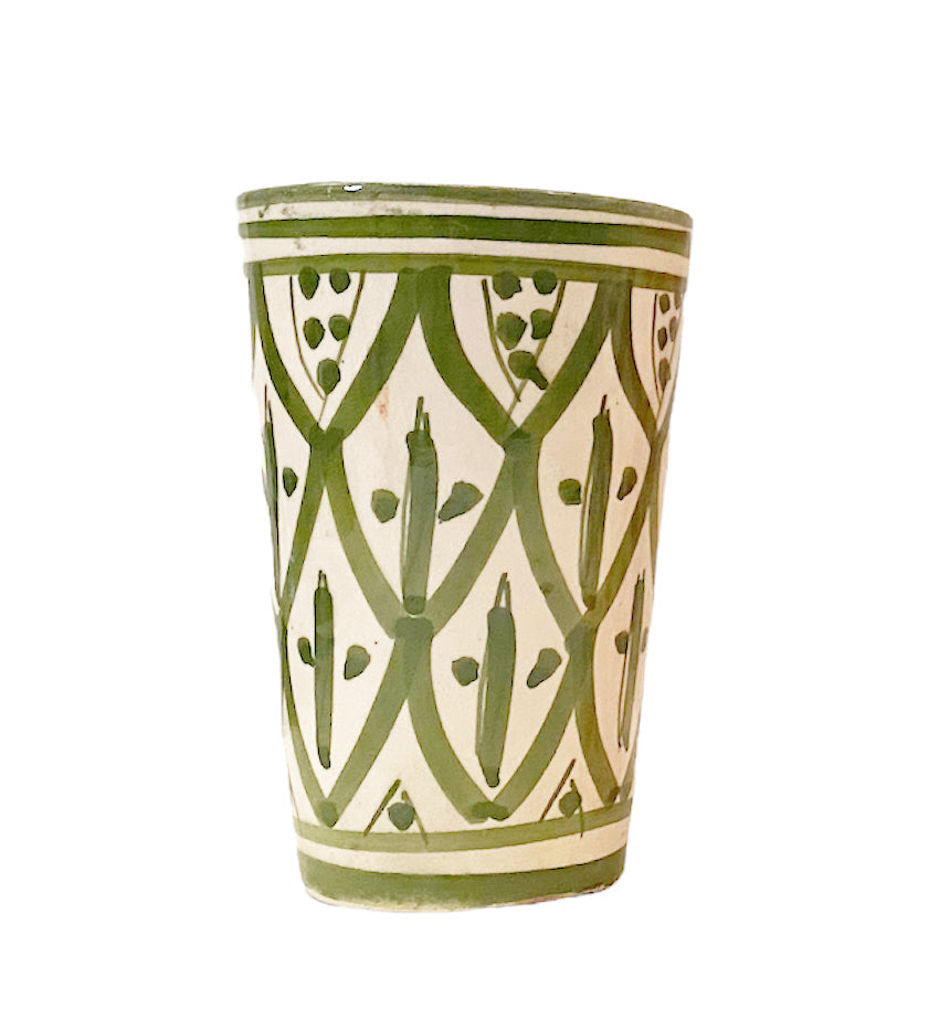 Moroccan pottery cups Safi