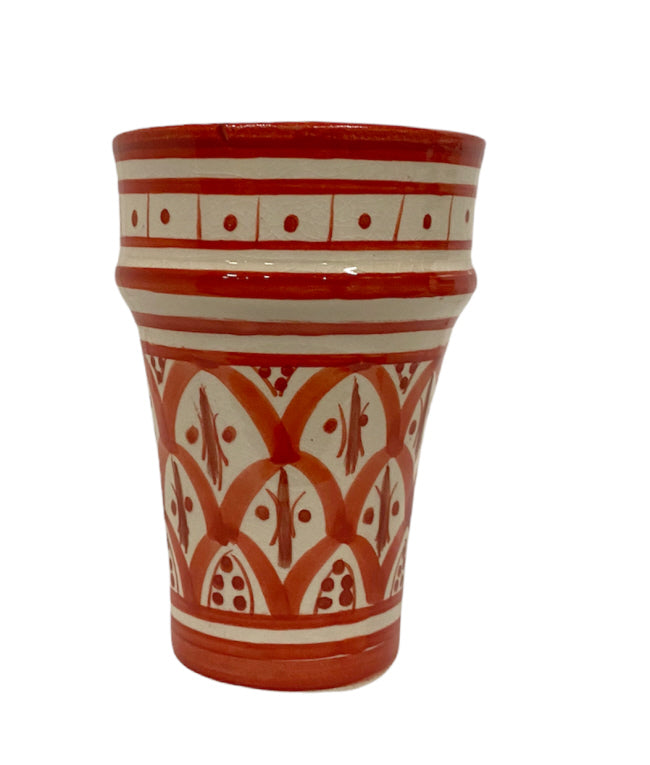 Beldi earthenware mug 12 cm high