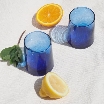 Handgeblasener marokkanischer Tumbler - Trinkglas
