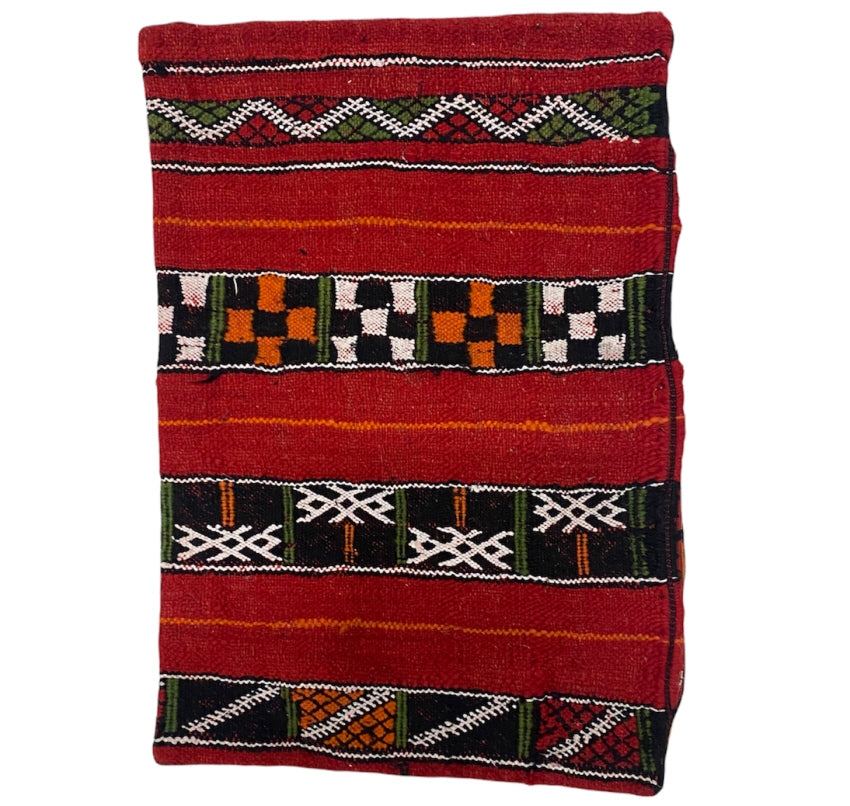 Housse de coussin Kelim marocaine