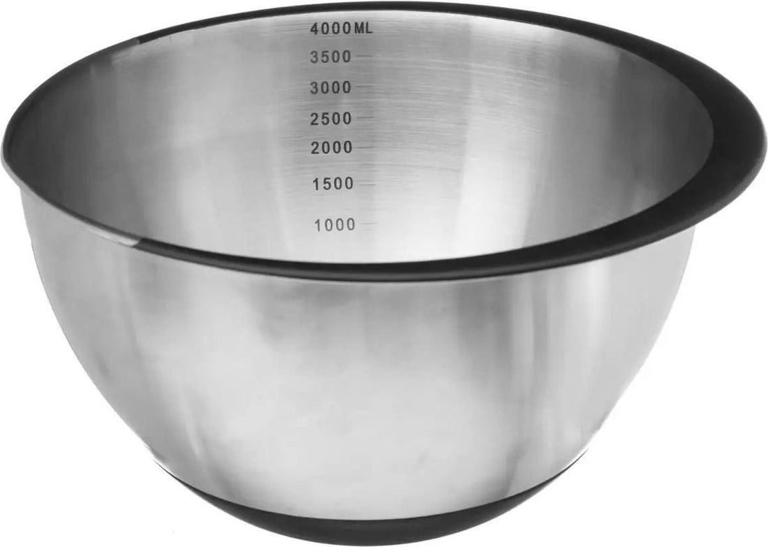 Bol à pâtisserie/mélangeur en inox antidérapant - 4,2L