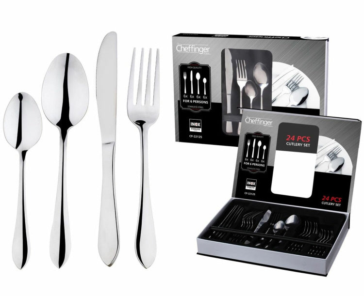 Cutlery set 24-piece for 6 people