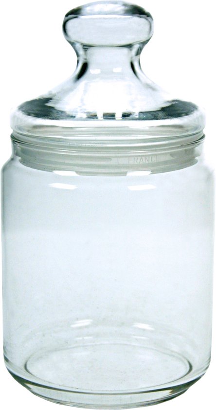 Storage jar - canister 750 ml glass