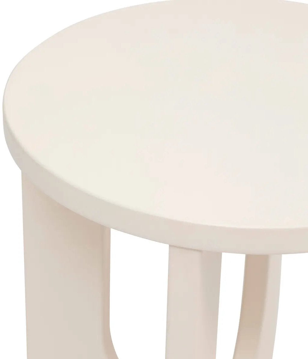 Atmosphera bijzettafel Bloom – ronde salontafel van MDF, Ø 40 x 50,5 cm – foto 3