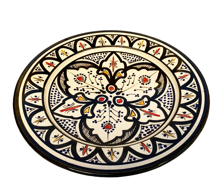 Assiette authentique en faïence Ø 25