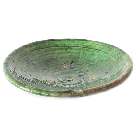 Marokkanischer Tamegroute Teller Medium Grün 20 cm