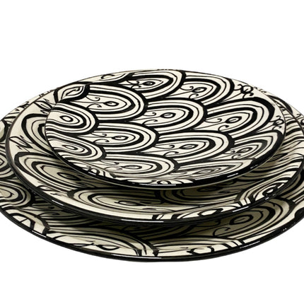 Marokkaanse aardewerk servies bord