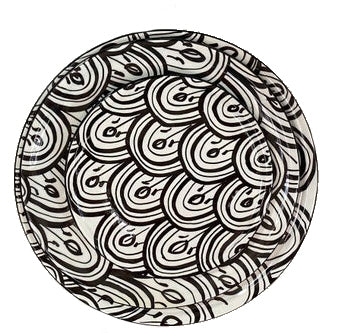 Marokkaanse aardewerk servies bord