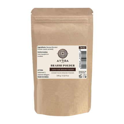 Aytira Brahmi Poeder 100g – 100% Natuurlijke Haarverzorging – Voor Groei & Conditie