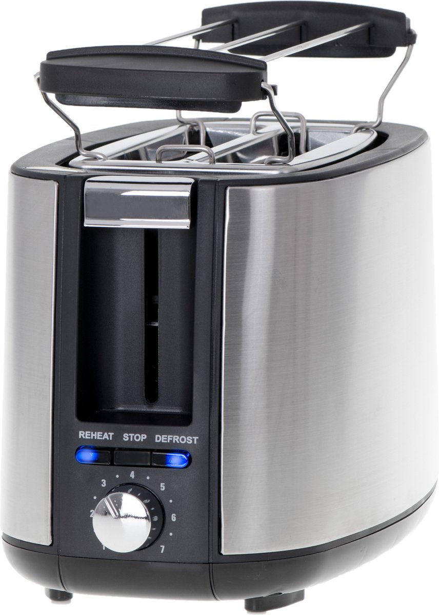 Toaster - 900W - Stainless steel