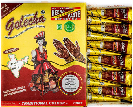Golecha Henna cone brown