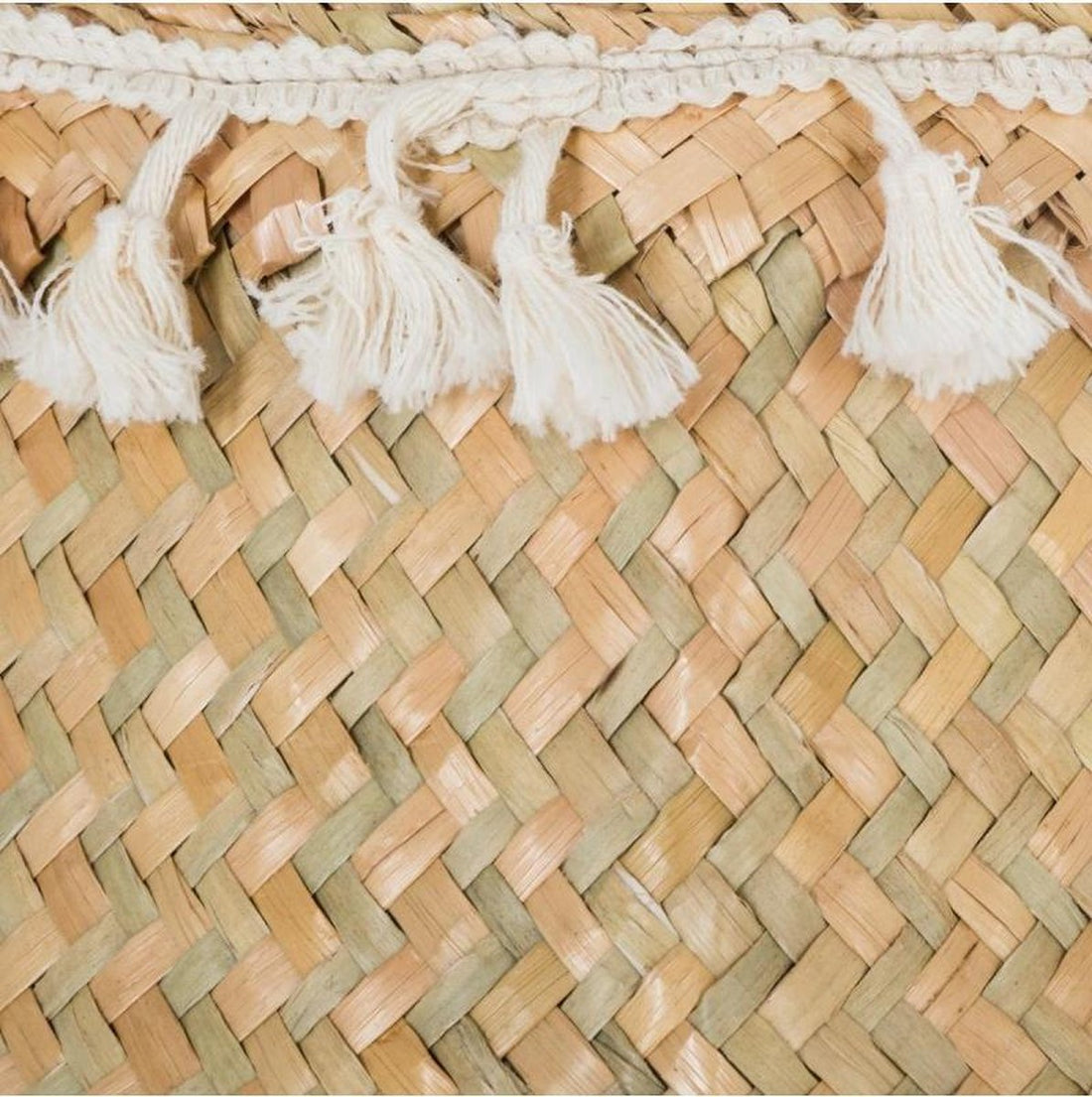 Storage Basket / Belly Basket Seagrass - Sand-colored Ø31 cm