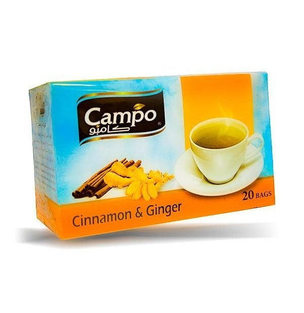 Campo Cinnamon & Ginger Tea Bags