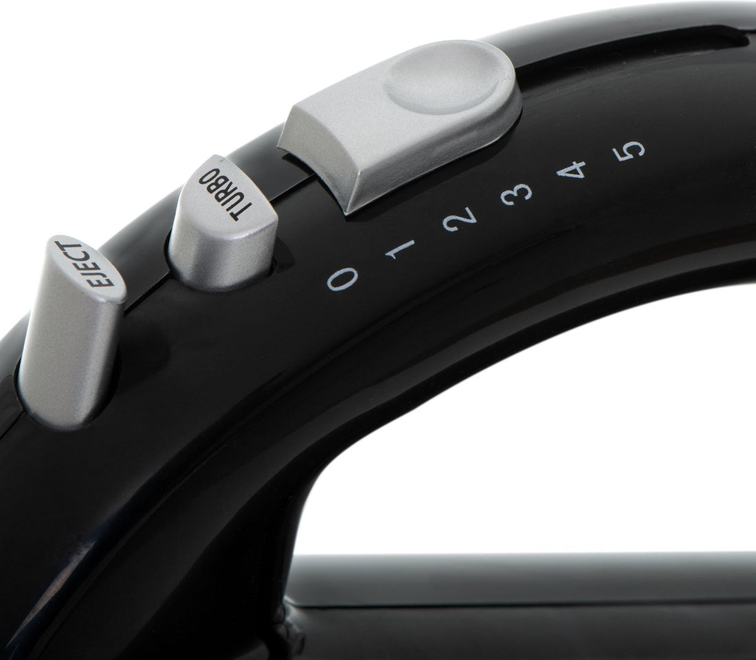 Camry CR 4218 handmixer zwart, 300 W – 5 snelheden, turbo en deeghaken – foto 3