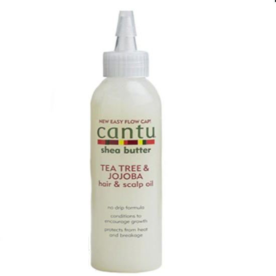 Cantu Shea Butter No Drip Hair & Scalp Oil – tea tree en jojoba, 180 ml