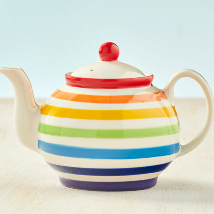 Teekanne - Keramik - Mehrfarbig - Fairtrade