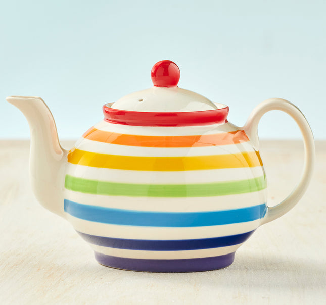 Theepot - Keramiek - Meerkleurig - Fairtrade