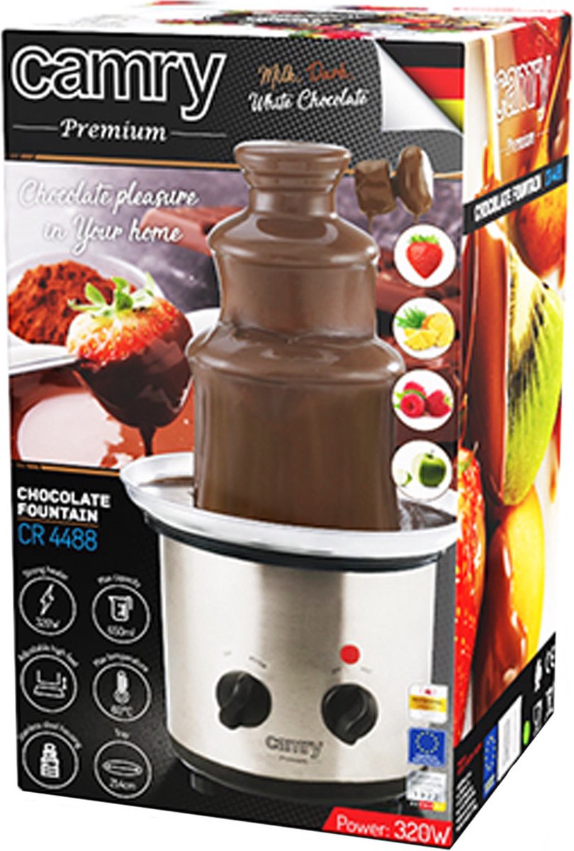 Chocolate fountain - Stainless steel