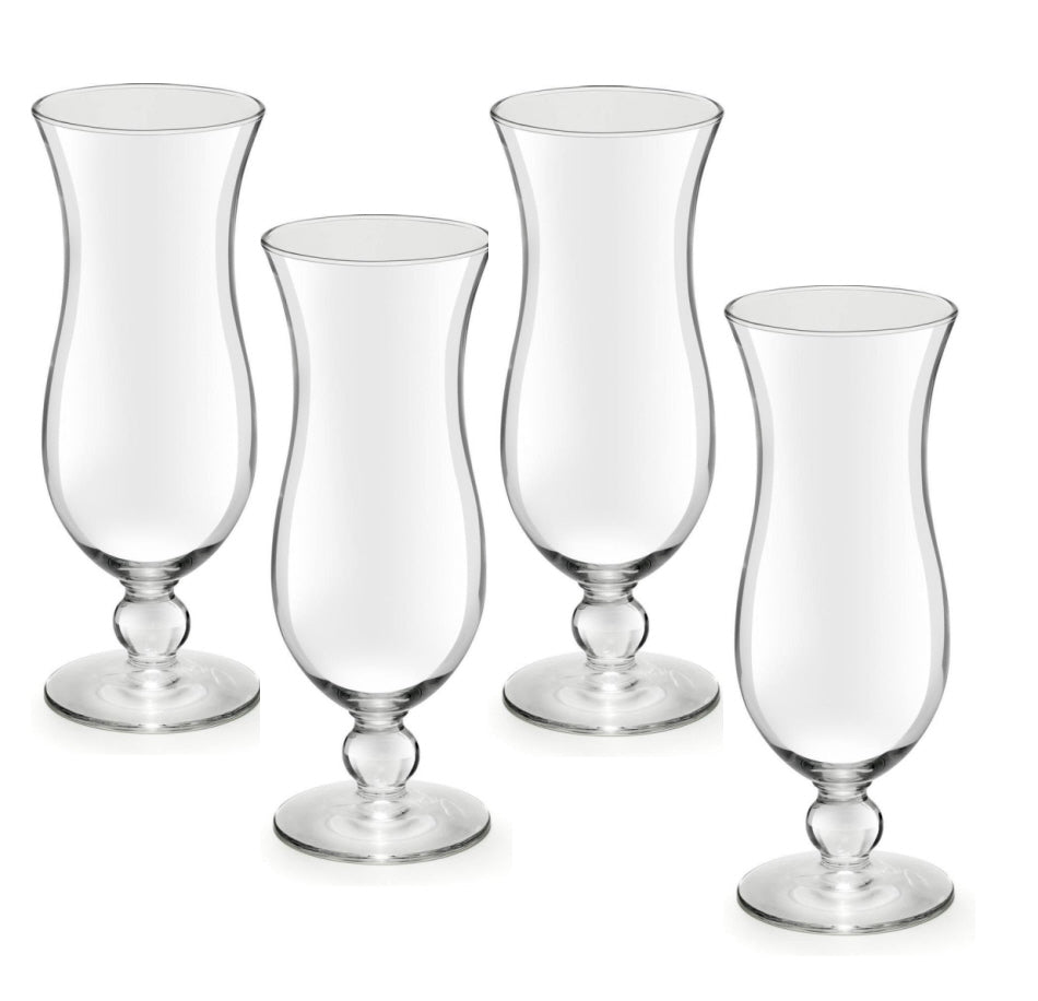 Hurricane Cocktail Glass - Set of 4