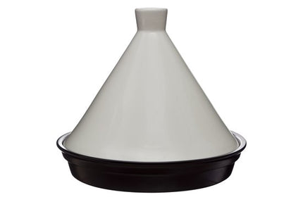 Cosy&Trendy Okinawa Tajine - Ø 29 cm x 25 cm - Zwart-Wit