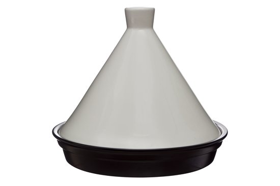 Cosy&Trendy Tajine Okinawa - Ø 29 cm x 25 cm - Noir et Blanc