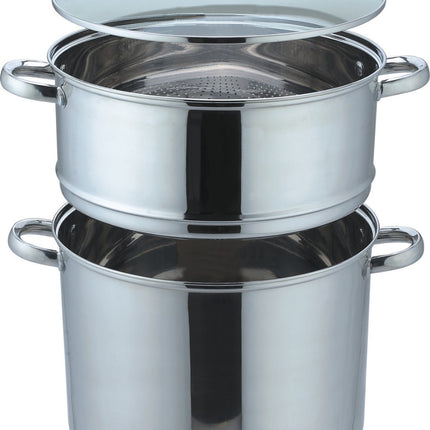 Couscous pan 3 in 1 Couscoussier - Roestvrij staal
