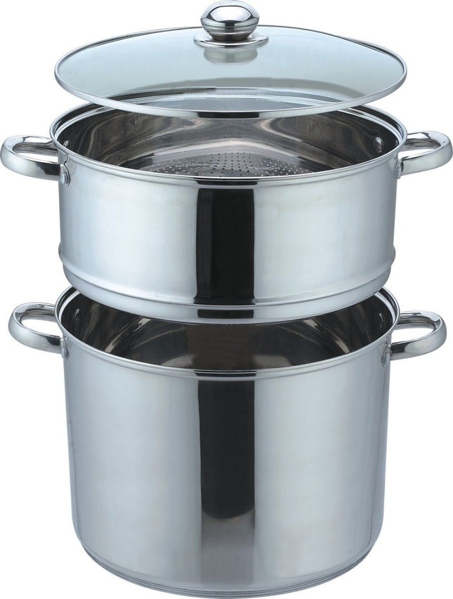 Couscous-Topf 3 in 1 Couscoussier - Edelstahl